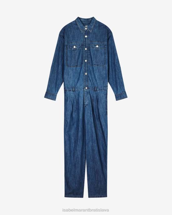 Isabel Marant muži cijany denim overal V6XH1374 oblečenie Modrá