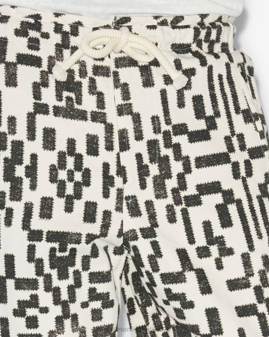 Isabel Marant muži piago nohavice V6XH1422 oblečenie čierna