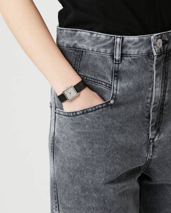 Isabel Marant unisex hodinky 12.04 V6XH1239 príslušenstvo striebro