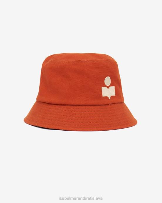 Isabel Marant unisex Haley klobúk V6XH1073 príslušenstvo terakota