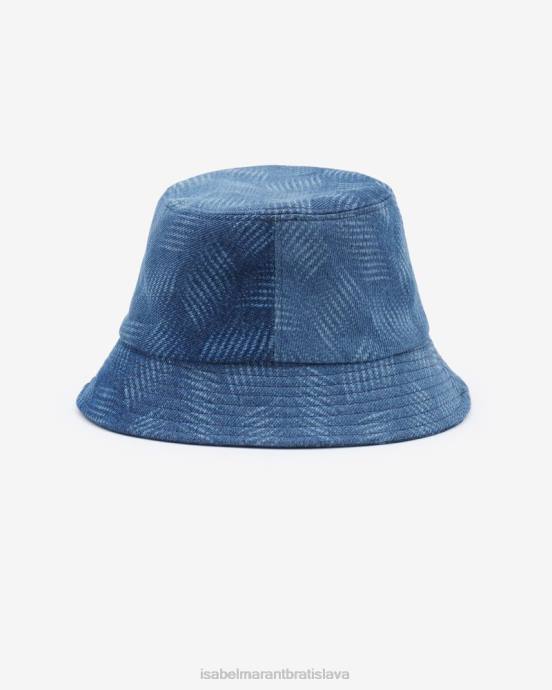 Isabel Marant unisex Haley klobúk V6XH1084 príslušenstvo Modrá