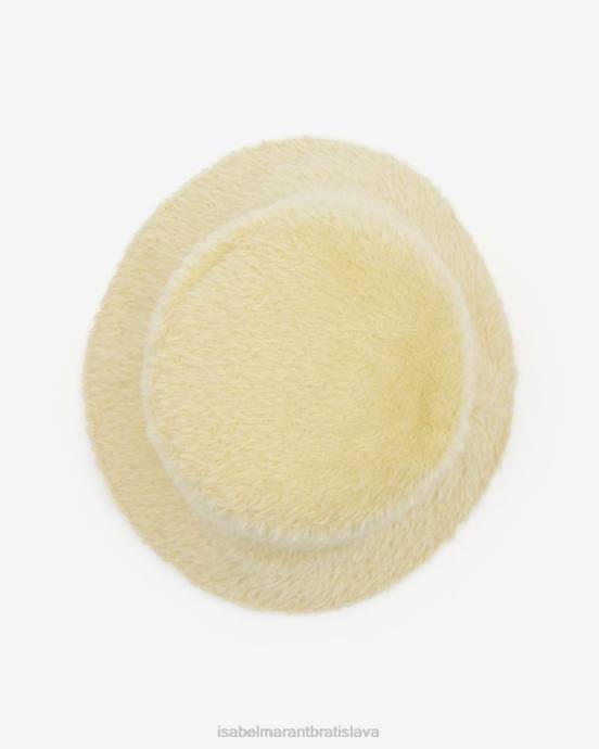 Isabel Marant unisex denji klobúk V6XH1070 príslušenstvo krém