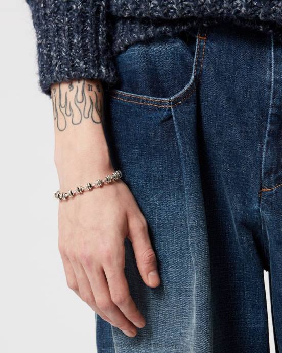 Isabel Marant muži taký vážny náramok V6XH1436 príslušenstvo striebro