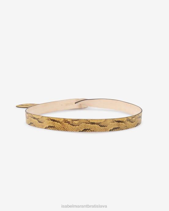 Isabel Marant unisex lecce viazaný pás V6XH1135 príslušenstvo prirodzené