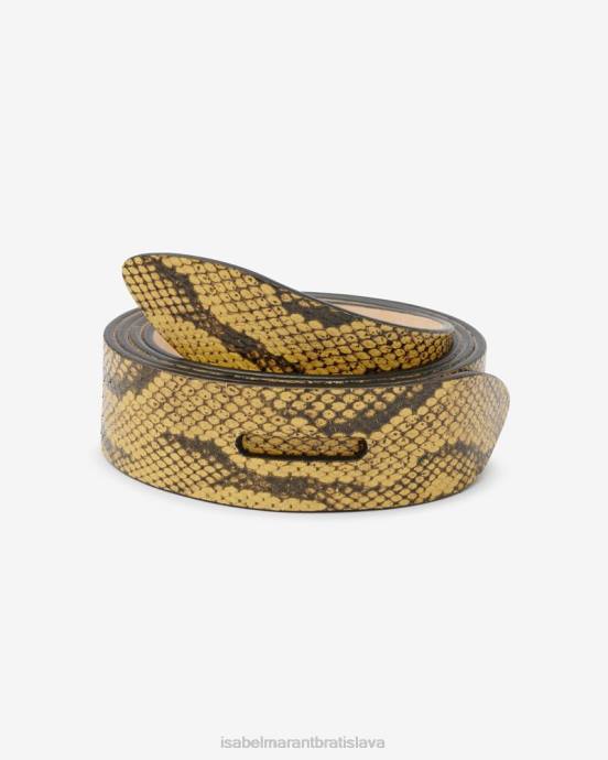 Isabel Marant unisex lecce viazaný pás V6XH1135 príslušenstvo prirodzené