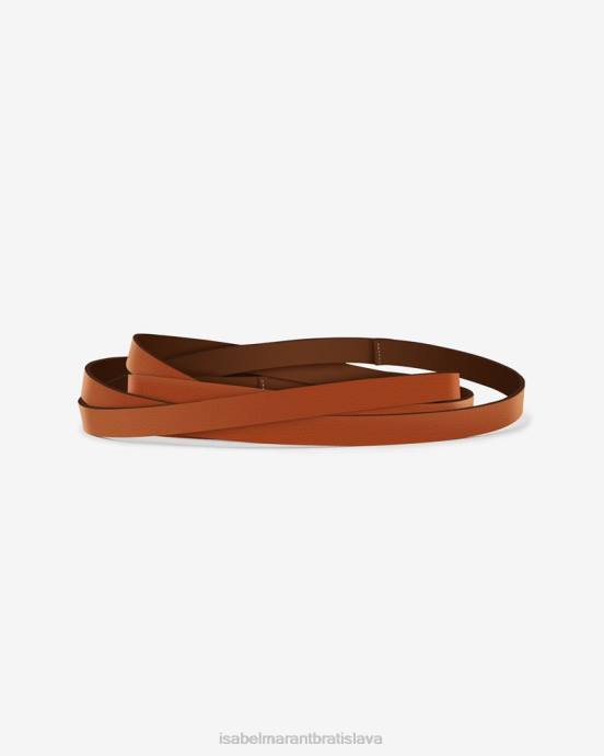 Isabel Marant unisex lonny opasok s dvojitým uzlom V6XH1109 príslušenstvo prirodzené