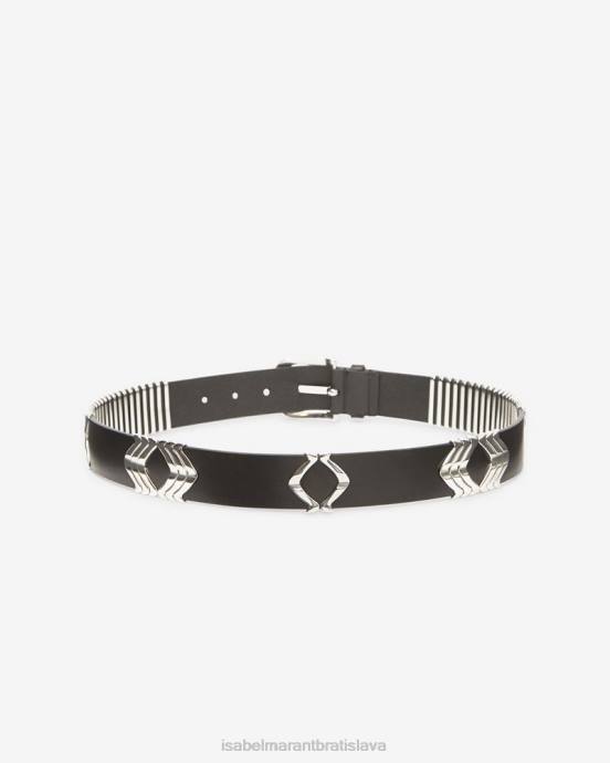 Isabel Marant unisex pás tehora V6XH1131 príslušenstvo čierna
