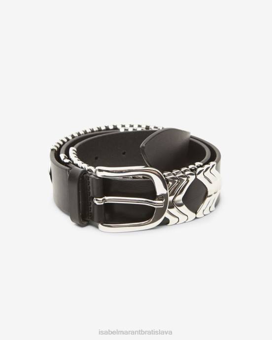 Isabel Marant unisex pás tehora V6XH1131 príslušenstvo čierna