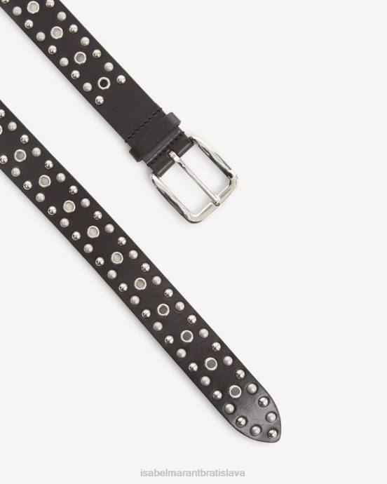 Isabel Marant unisex rica pás V6XH1128 príslušenstvo čierna