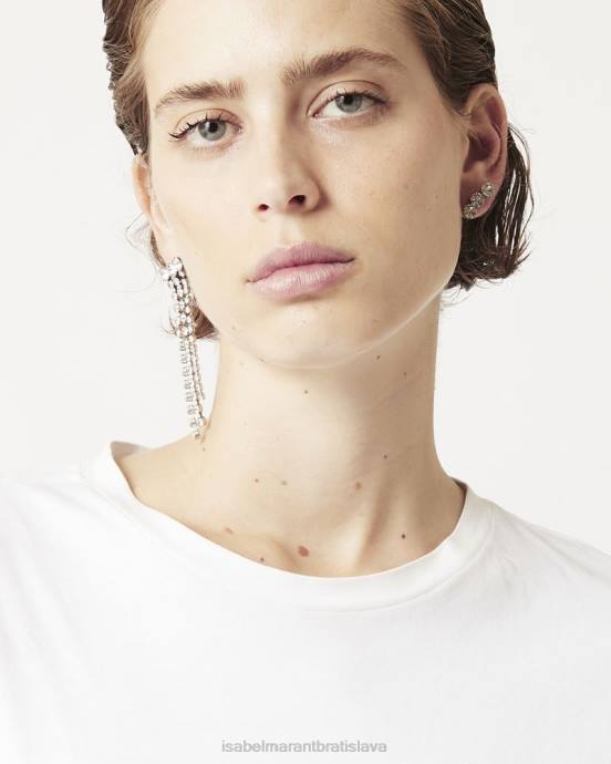 Isabel Marant unisex asymetrické náušnice z divokého pobrežia V6XH1228 príslušenstvo transparentný