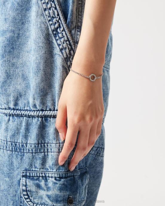 Isabel Marant unisex disko prsteňový náramok V6XH1225 príslušenstvo transparentné/strieborné