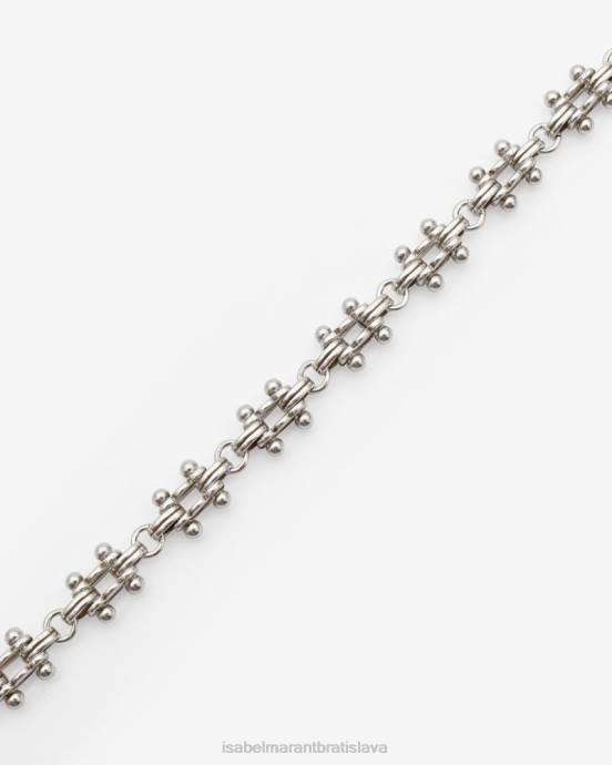 Isabel Marant unisex krásny choker V6XH1203 príslušenstvo striebro