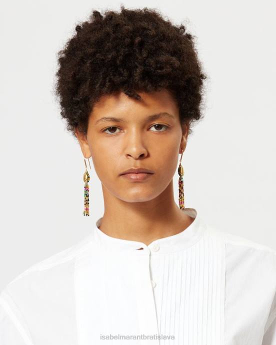 Isabel Marant unisex lesklé malebo náušnice V6XH1232 príslušenstvo viacfarebný
