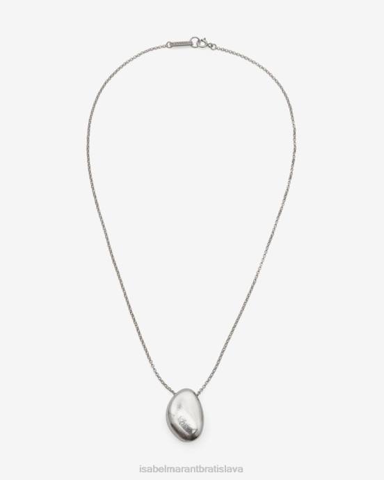 Isabel Marant unisex perfektný denný náhrdelník V6XH1169 príslušenstvo striebro