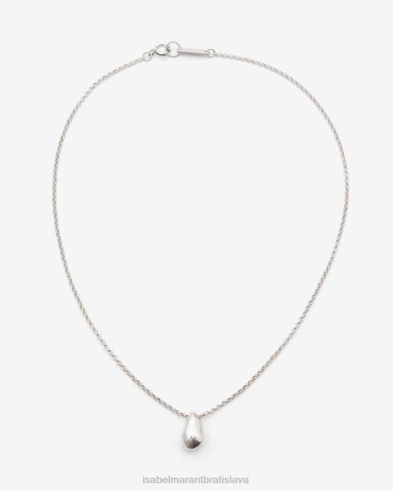 Isabel Marant unisex perfektný denný náhrdelník V6XH1206 príslušenstvo striebro