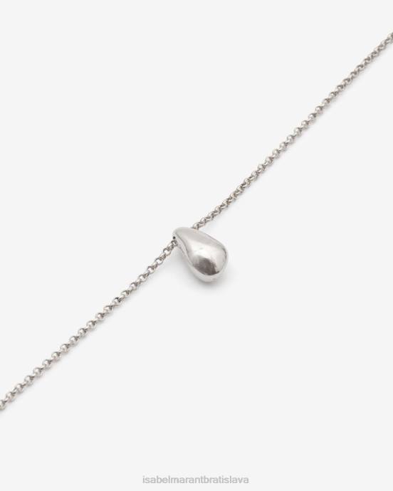 Isabel Marant unisex perfektný denný náhrdelník V6XH1206 príslušenstvo striebro