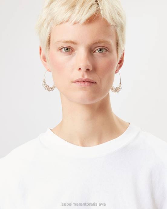 Isabel Marant unisex polly náušnice V6XH1196 príslušenstvo transparentný