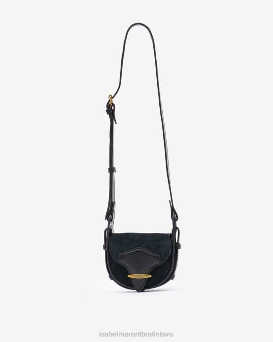 Isabel Marant unisex Botsy mini semišová kabelka V6XH1021 príslušenstvo čierna