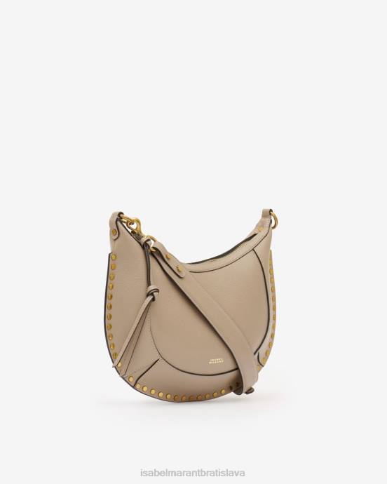 Isabel Marant unisex Kožená taška cez rameno naoko V6XH992 príslušenstvo taupe