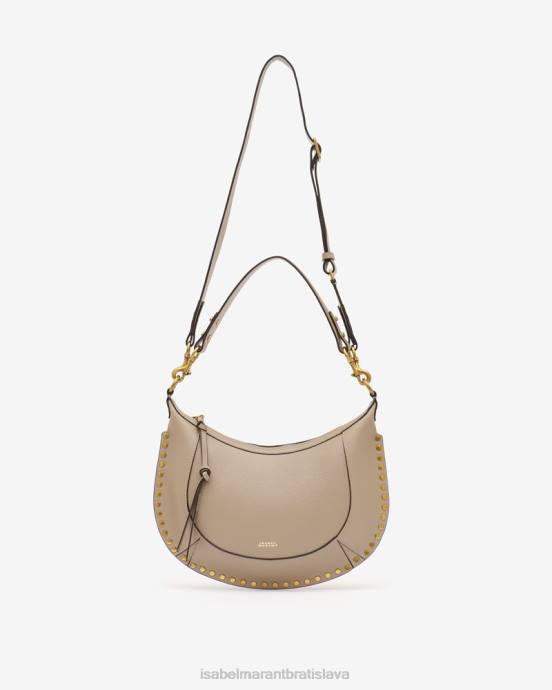 Isabel Marant unisex Kožená taška cez rameno naoko V6XH992 príslušenstvo taupe