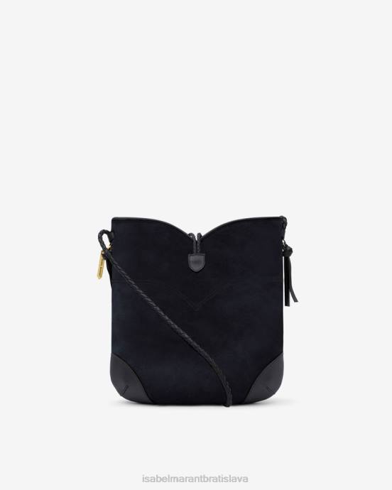 Isabel Marant unisex crossbody kabelka tyag V6XH1016 príslušenstvo čierna