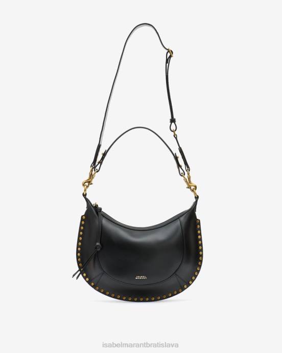 Isabel Marant unisex taška s cvočkami naoko hobo V6XH991 príslušenstvo čierna