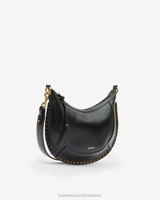 Isabel Marant unisex taška s cvočkami naoko hobo V6XH991 príslušenstvo čierna