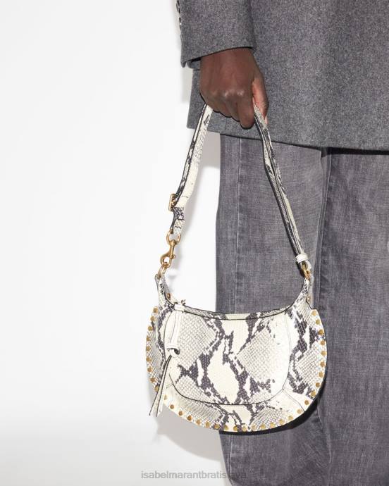 Isabel Marant unisex kožená taška cez rameno oskan moon V6XH924 príslušenstvo piesku