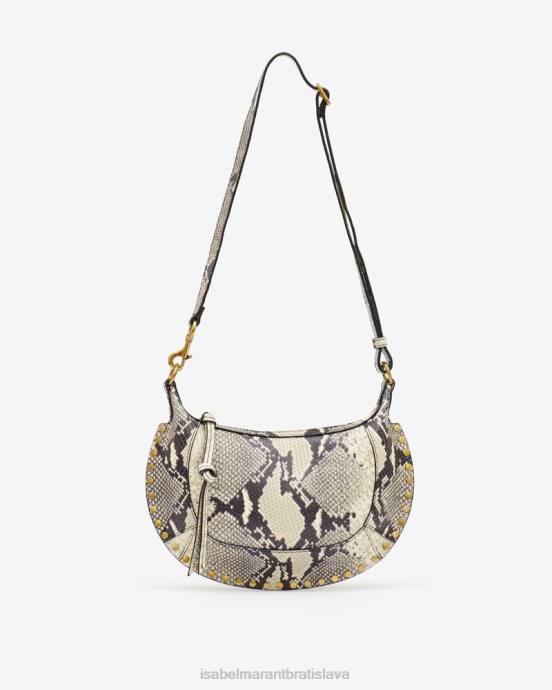 Isabel Marant unisex kožená taška cez rameno oskan moon V6XH924 príslušenstvo piesku