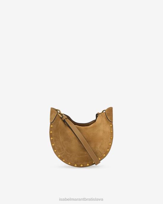 Isabel Marant unisex mini mesačná mäkká taška cez rameno V6XH914 príslušenstvo ťava