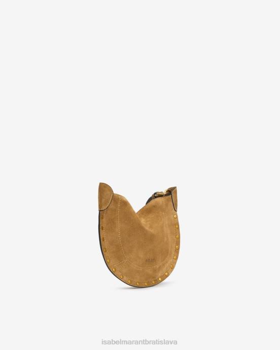 Isabel Marant unisex mini mesačná mäkká taška cez rameno V6XH914 príslušenstvo ťava