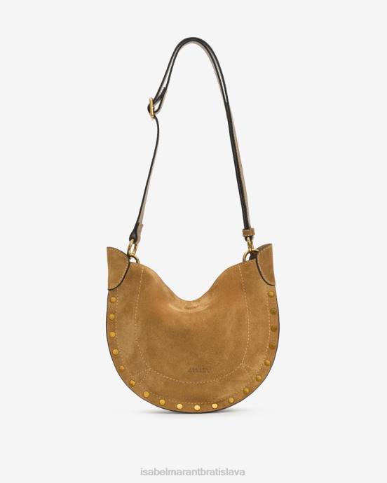 Isabel Marant unisex mini mesačná mäkká taška cez rameno V6XH914 príslušenstvo ťava