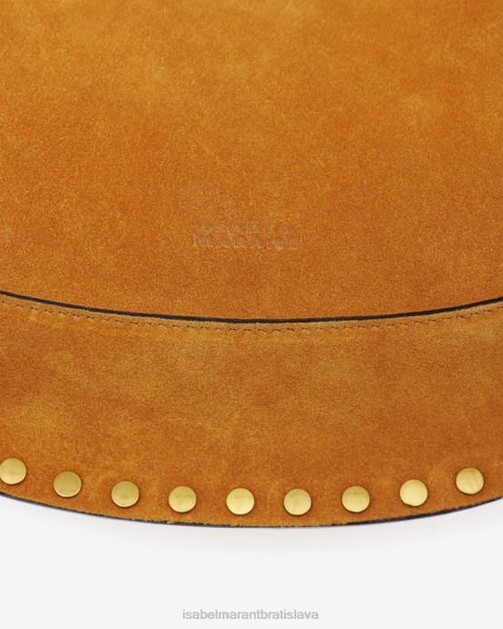 Isabel Marant unisex semišová taška cez rameno oskan moon V6XH915 príslušenstvo siena