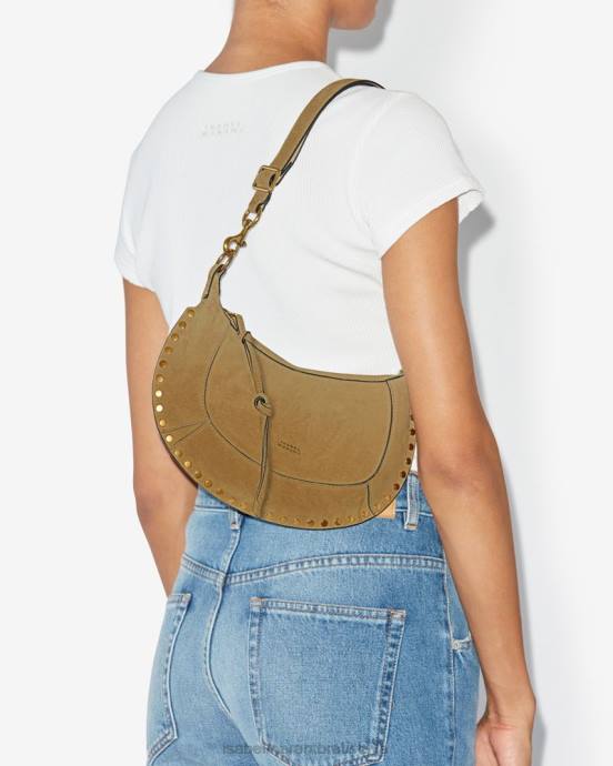 Isabel Marant unisex taška cez rameno oskan moon V6XH913 príslušenstvo ťava