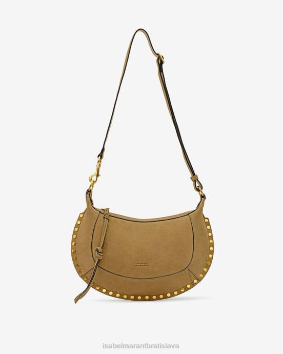 Isabel Marant unisex taška cez rameno oskan moon V6XH913 príslušenstvo ťava