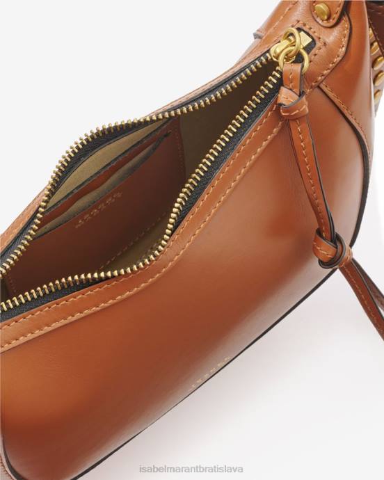 Isabel Marant unisex taška oskan moon V6XH935 príslušenstvo koňak