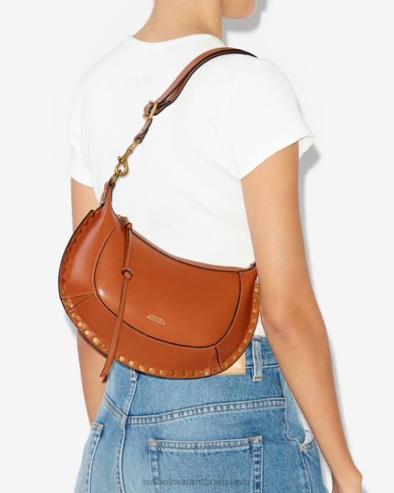 Isabel Marant unisex taška oskan moon V6XH935 príslušenstvo koňak