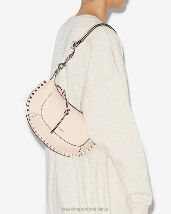 Isabel Marant unisex taška oskan moon V6XH938 príslušenstvo jemne ružová