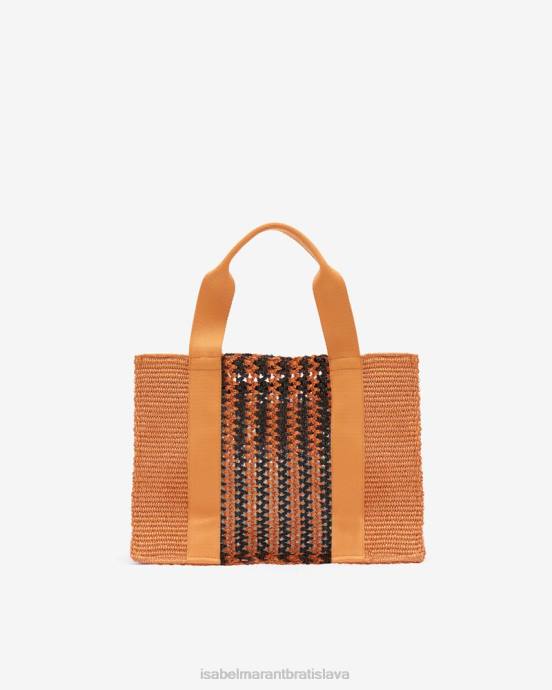 Isabel Marant unisex aruba malá bavlnená taška do ruky V6XH988 príslušenstvo papája