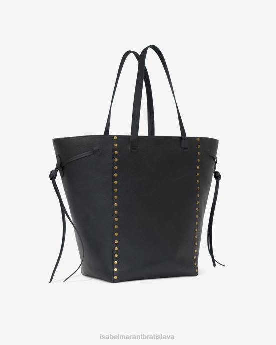 Isabel Marant unisex kožená taška oskan V6XH976 príslušenstvo čierna
