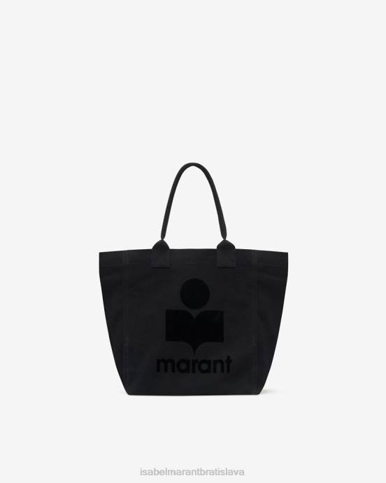 Isabel Marant unisex malá kabelka s logom yenky V6XH957 príslušenstvo čierna