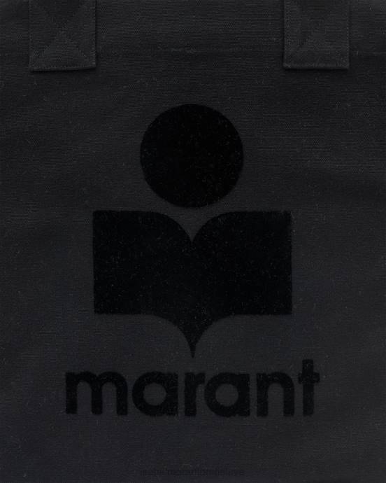 Isabel Marant unisex malá kabelka s logom yenky V6XH957 príslušenstvo čierna