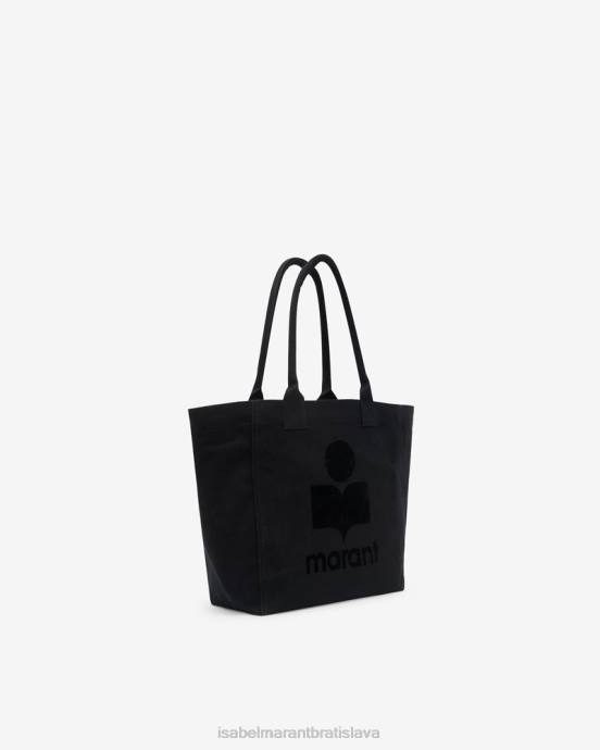 Isabel Marant unisex malá kabelka s logom yenky V6XH957 príslušenstvo čierna