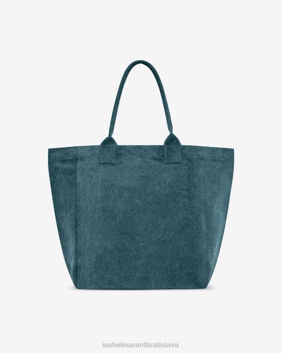 Isabel Marant unisex taška s logom yenky V6XH961 príslušenstvo tmavozelený