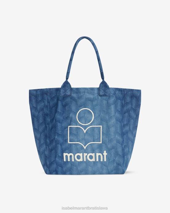 Isabel Marant unisex taška s logom yenky V6XH967 príslušenstvo Modrá