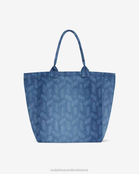 Isabel Marant unisex taška s logom yenky V6XH967 príslušenstvo Modrá