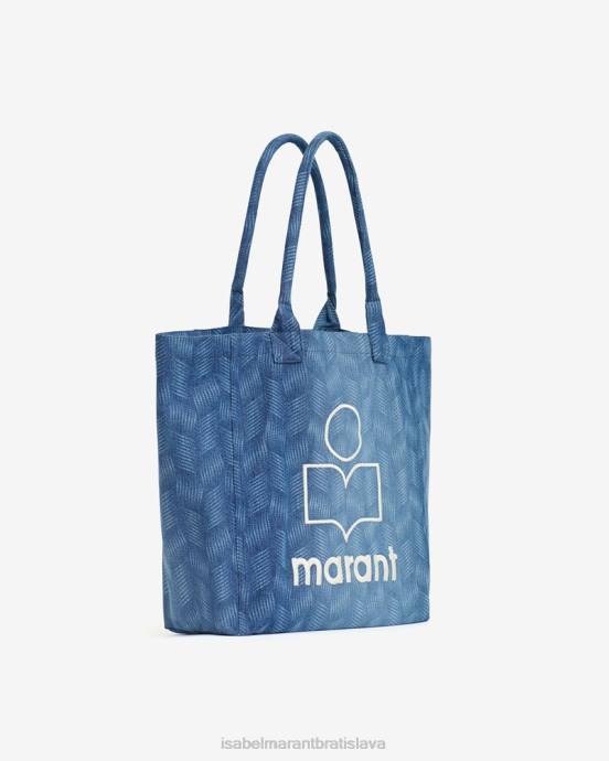 Isabel Marant unisex taška s logom yenky V6XH967 príslušenstvo Modrá