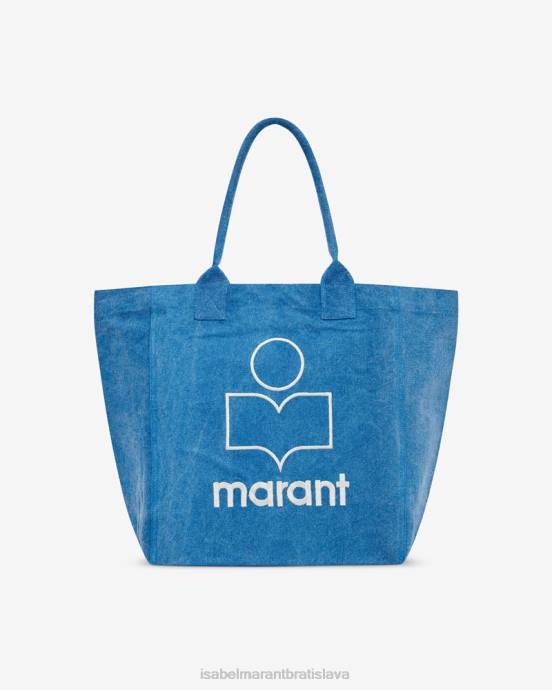 Isabel Marant unisex taška s logom yenky V6XH968 príslušenstvo Modrá