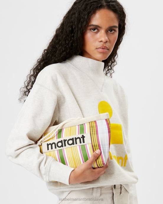 Isabel Marant unisex vrecko na prášok V6XH1049 príslušenstvo viacfarebná žltá