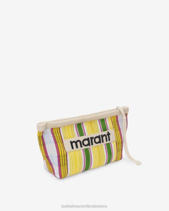 Isabel Marant unisex vrecko na prášok V6XH1049 príslušenstvo viacfarebná žltá